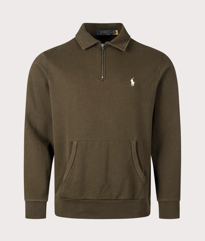 Quarter Zip Loopback Terry Sweatshirt