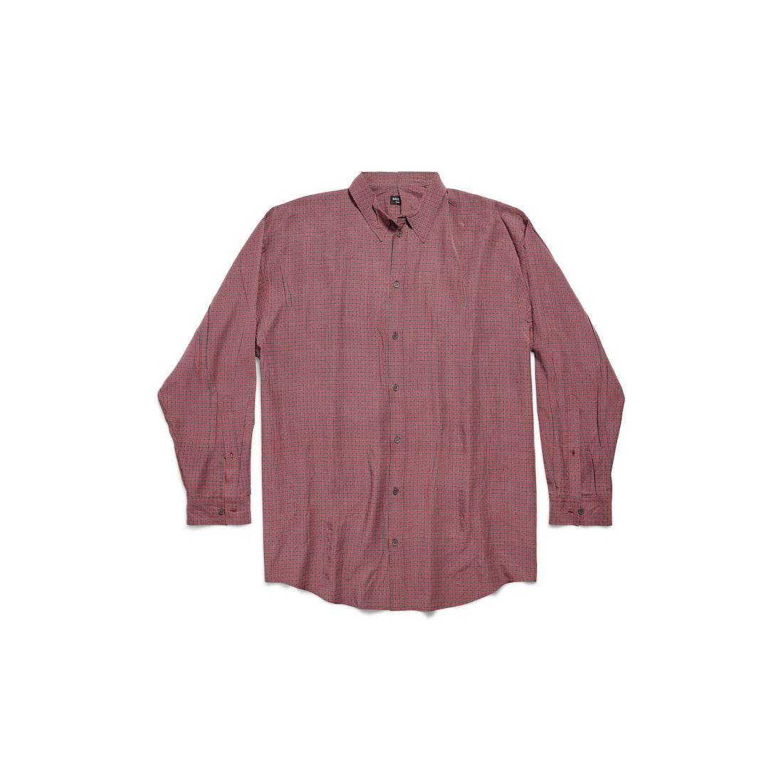 MEN'S FLUID SHIRT IN RED/GREY