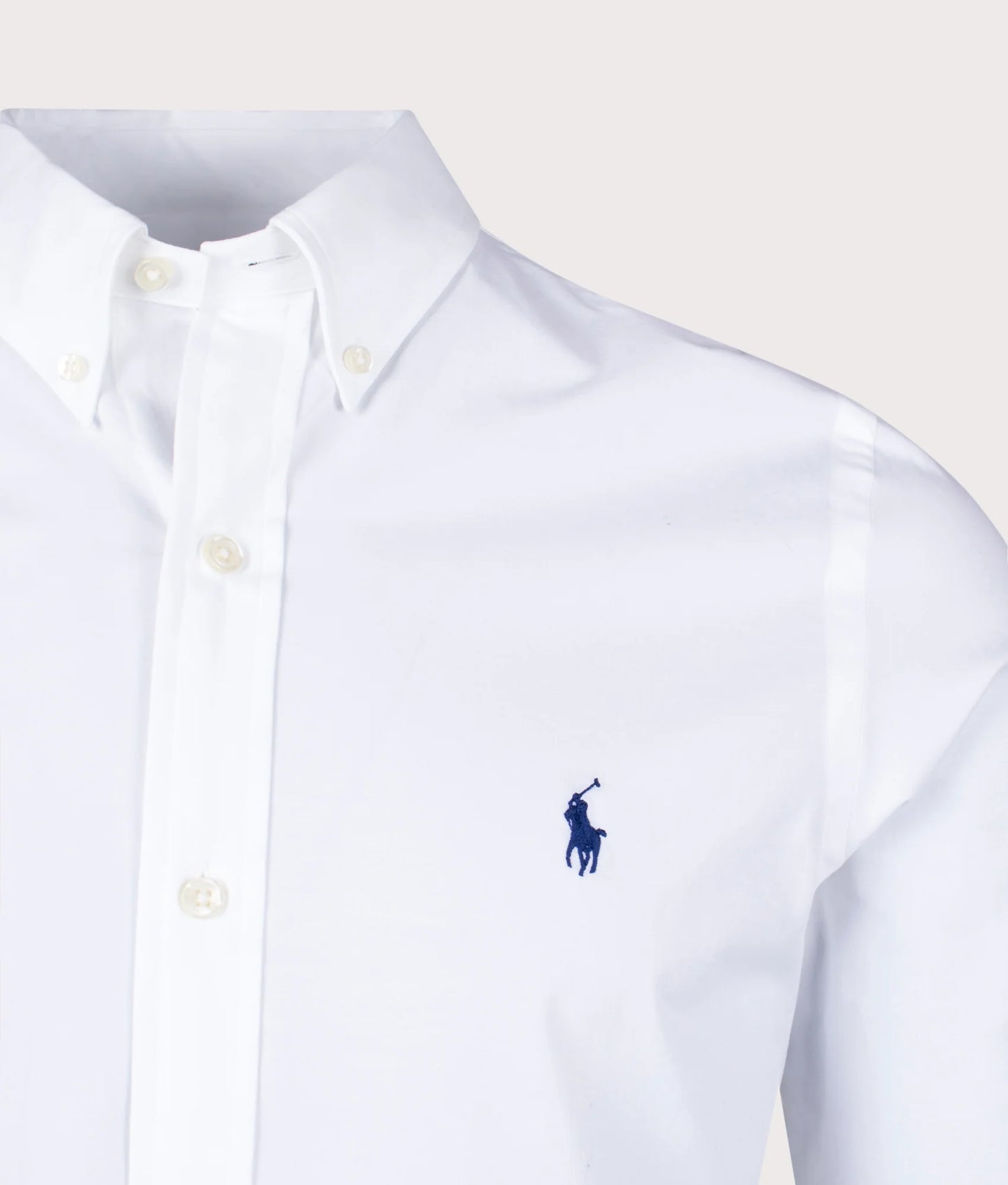 Slim Fit Striped Stretch Poplin Shirt