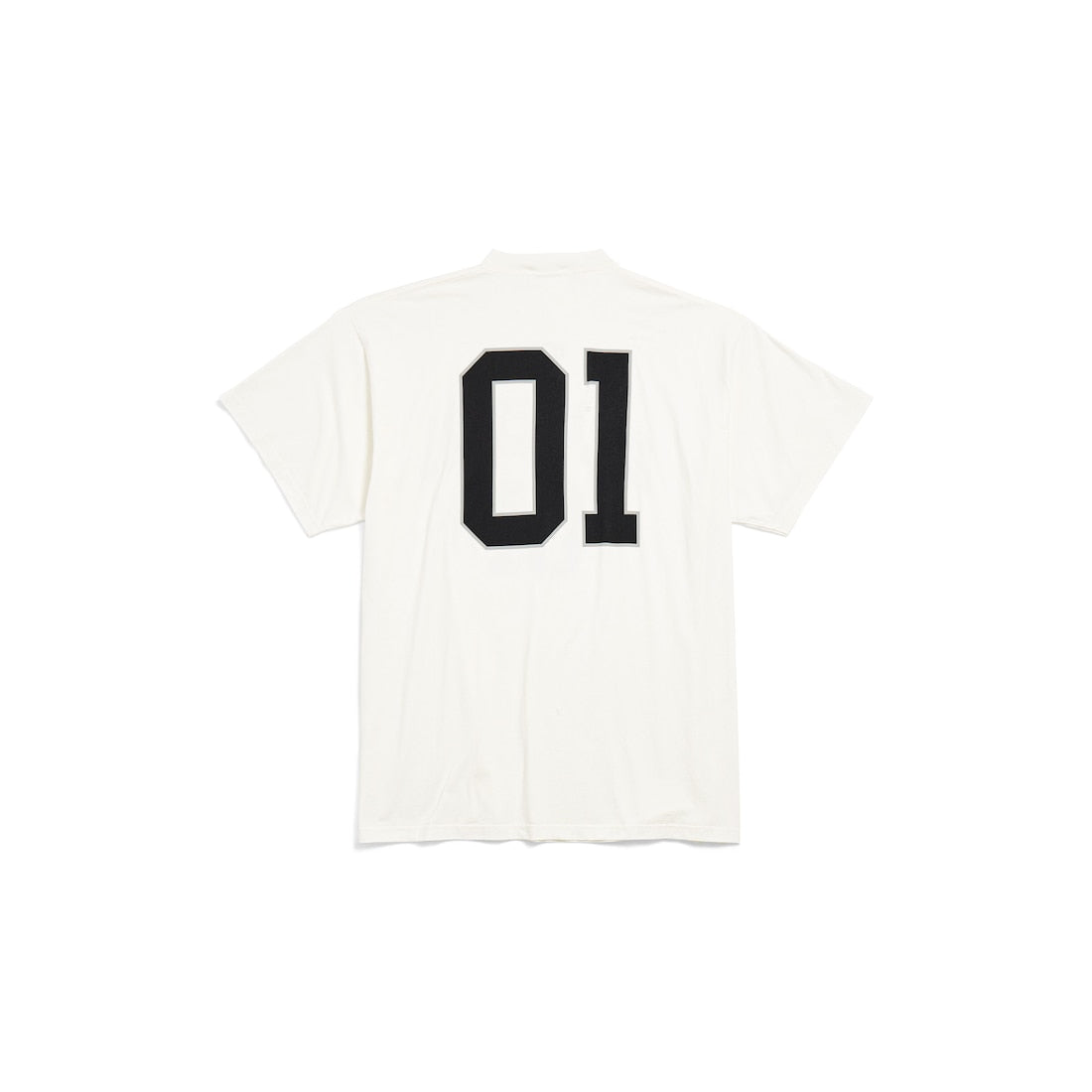 MEN'S BASKETBALL SERIES - OVERSIZED T-SHIRT IN OFF WHITE