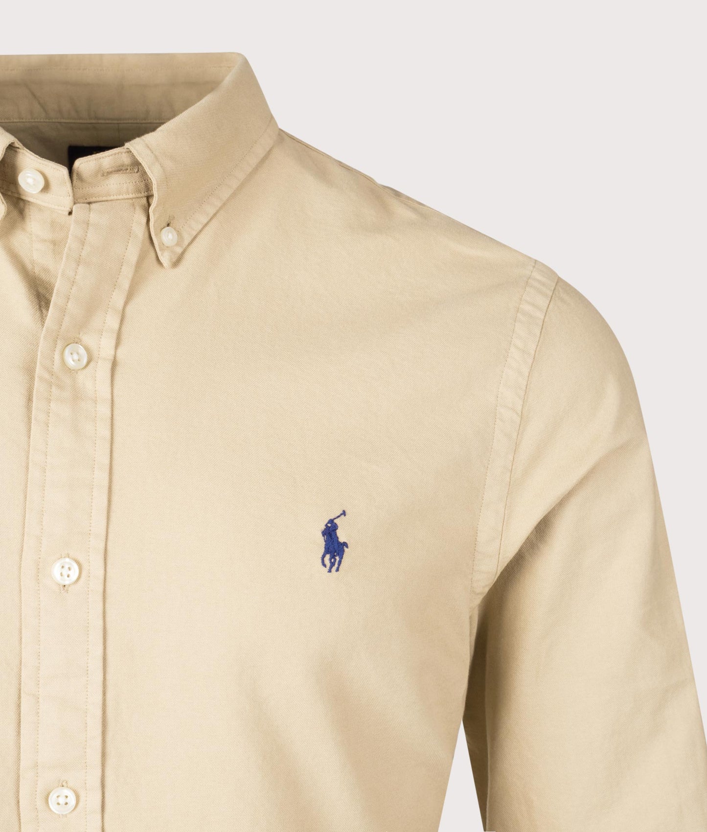 Slim Fit Garment-Dyed Oxford Shirt