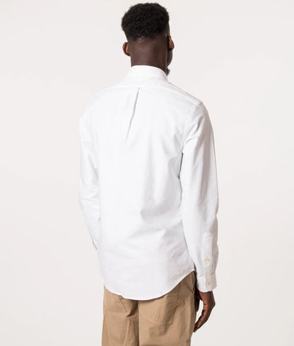 Slim Fit Garment Dyed Oxford Shirt