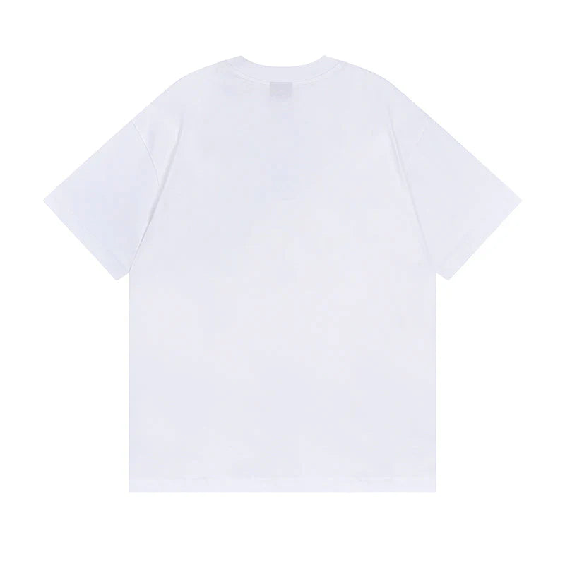 Twisted Letters Print T Shirt