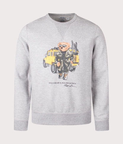 Polo Bear Double-Knit Sweatshirt