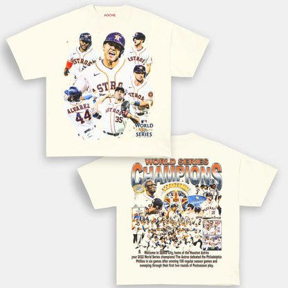 2022 WORLD SERIES CHAMPS - ASTROS TEE - [DS]