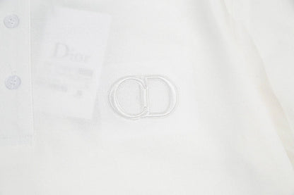 1203 New classic neckline color-matching POLO shirt