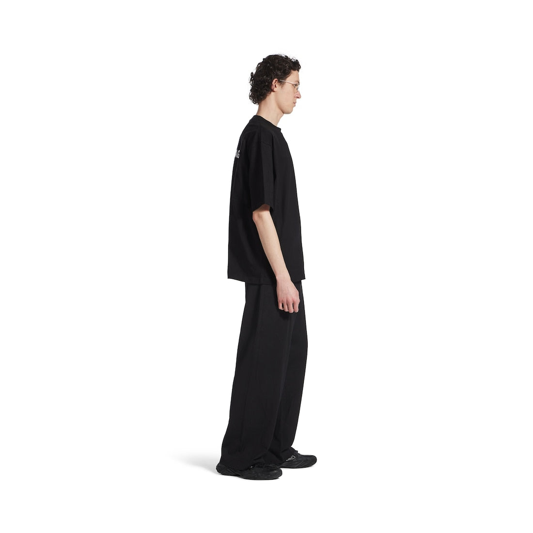 MEN'S LOGO T-SHIRT MEDIUM FIT IN BLACK