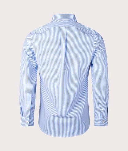 Slim Fit Striped Poplin Shirt