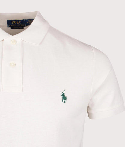 Custom Slim Fit Mesh Polo Shirt
