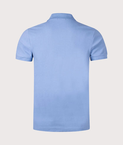 Custom Slim Fit Mesh Polo Shirt