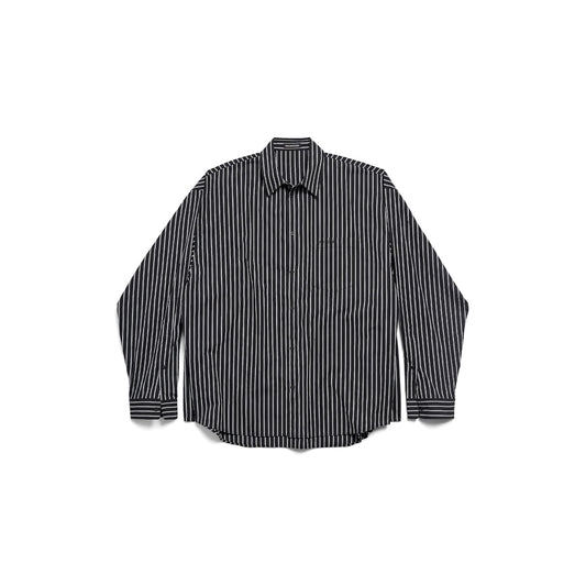 MEN'S FLATGROUND SHIRT IN BLACK/WHITE