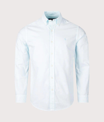 Custom Fit Mineral-Dyed Oxford Shirt