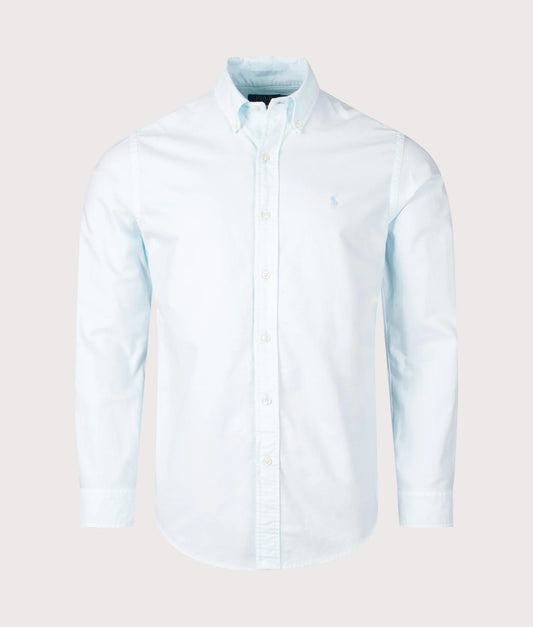 Custom Fit Mineral-Dyed Oxford Shirt