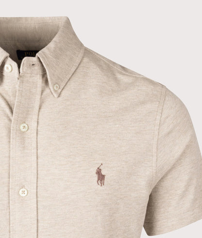 Relaxed Fit Featherweight Mesh Short Sleeve Shirt