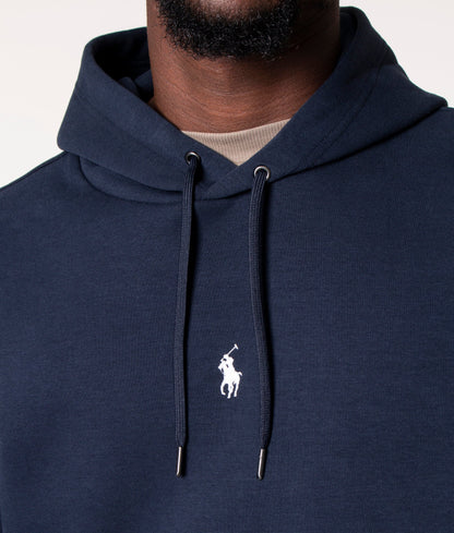 Double Knit Central Logo Hoodie