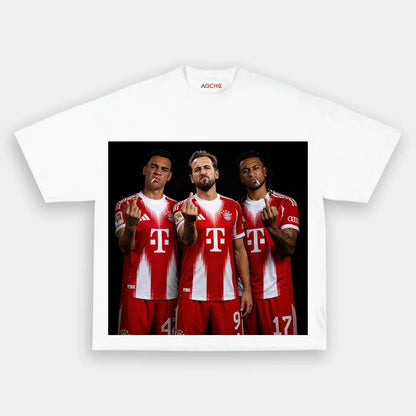 Harry Kane ＆  Michael Olise ＆ Jamal Musiala Tee