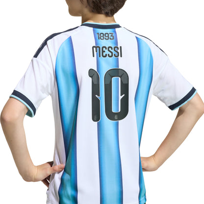 Lionel Messi Argentina National Team Youth 2026 Home Replica Jersey - White