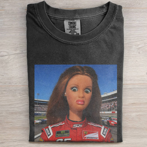 BARBIECORE RACING GIRL TEE