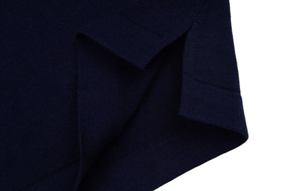 260323 New top-quality, flawlessly crafted bellflower embroidery wool-polyester POLO