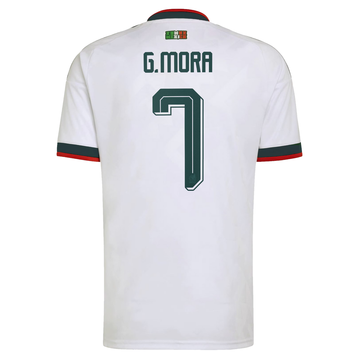 Gilberto Mora Mexico National Team 2026  Away Replica Jersey - White