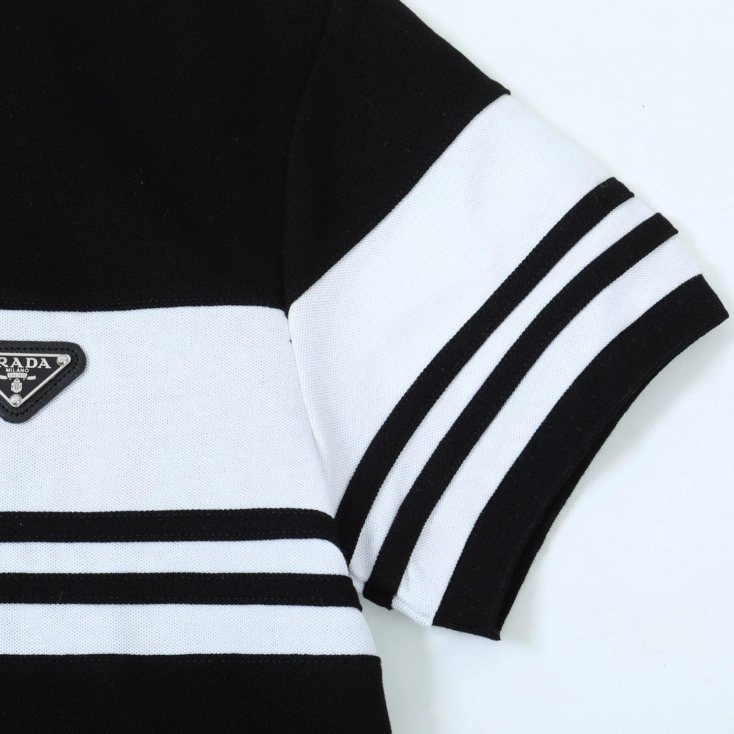 260415 New high-quality gradient collar polo shirt
