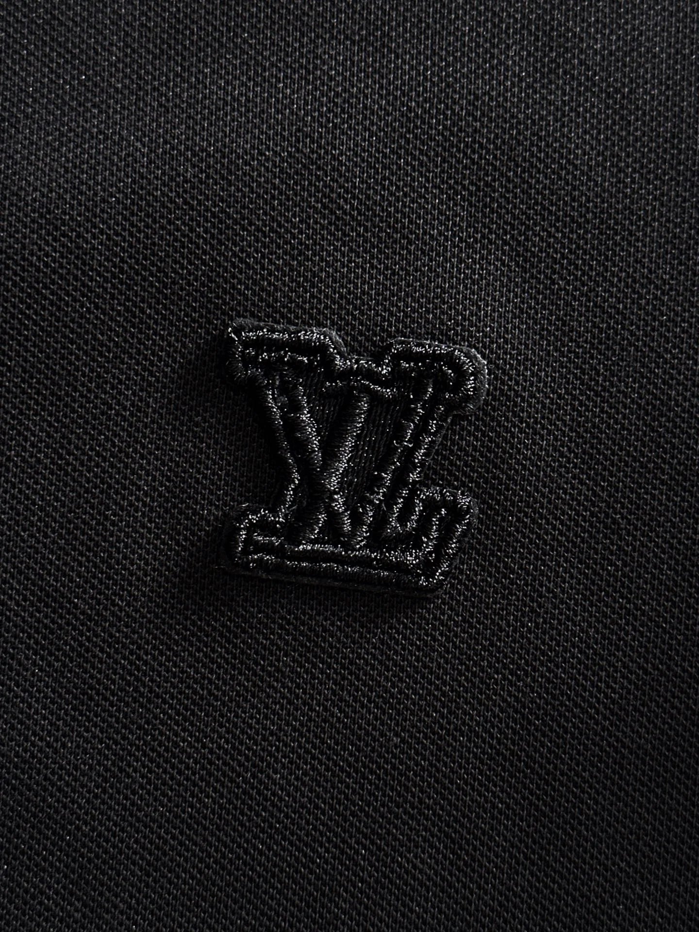 260511 New high-quality embroidered neckline jacquard patchwork design Polo shirt