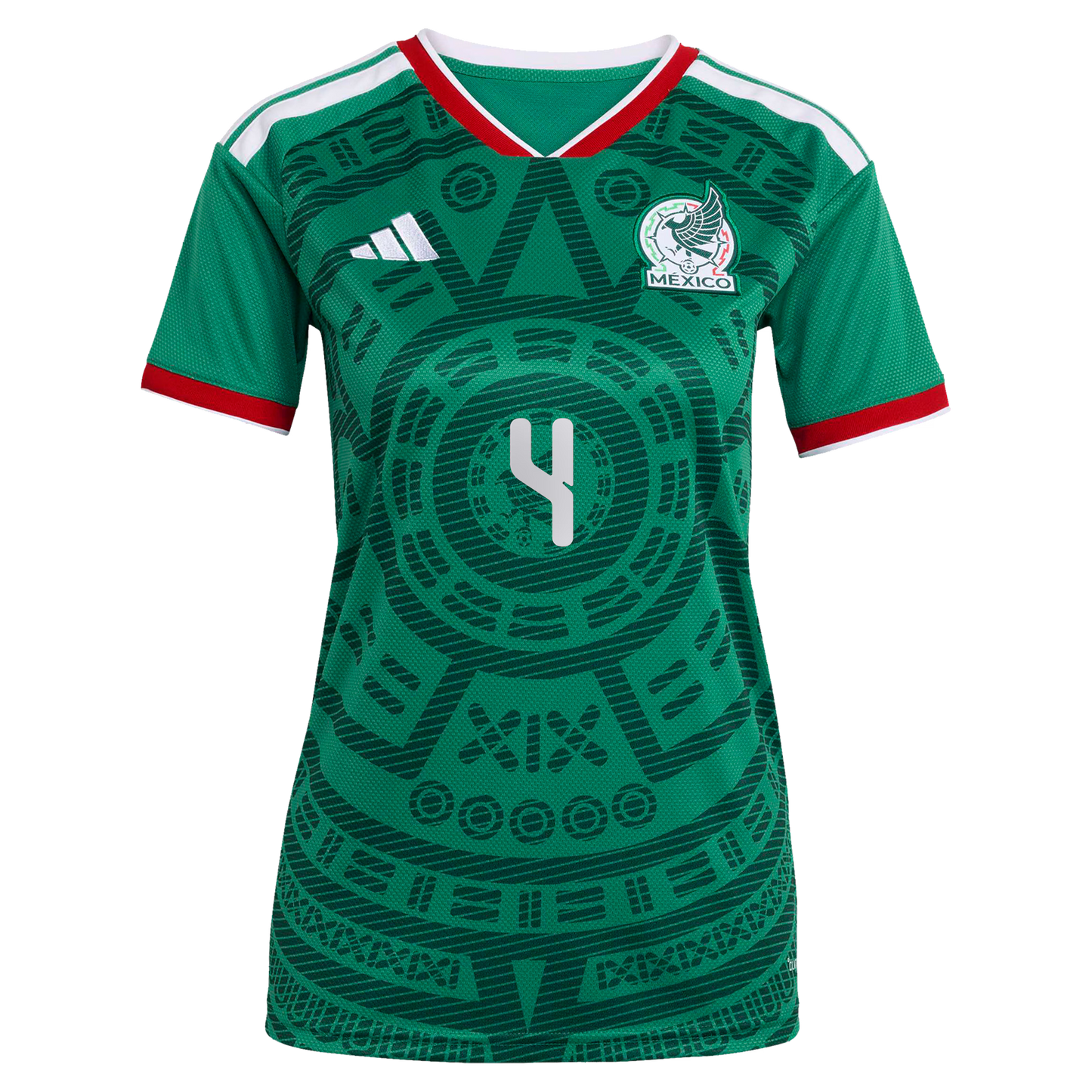 Edson Álvarez Mexico National Team Women's 2026 Home Replica Jersey- Green