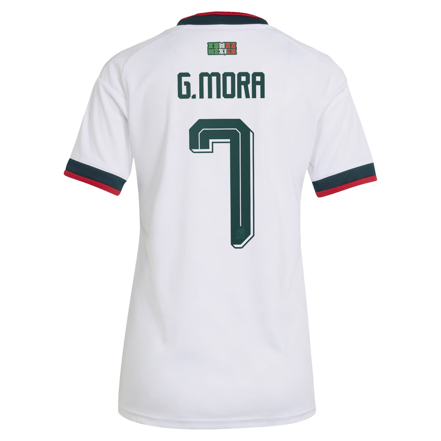 Gilberto Mora Mexico National Team Women's 2026 Away Replica Jersey- White