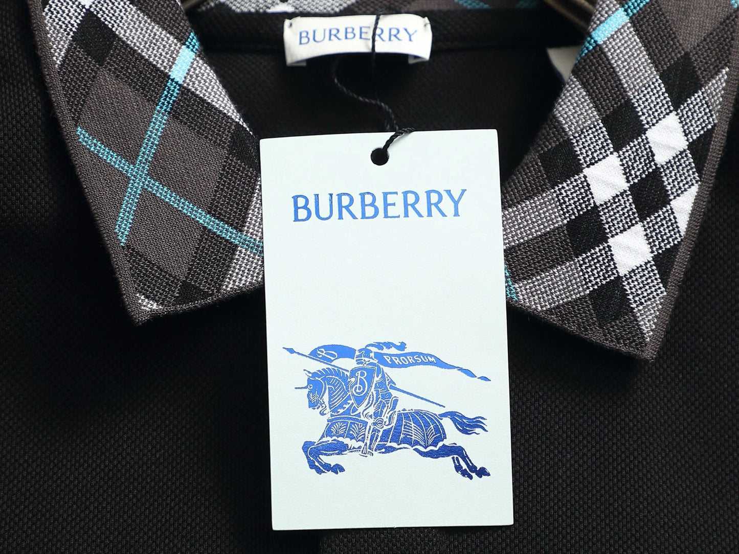 260113 New high-quality classic check-patterned woven collar polo